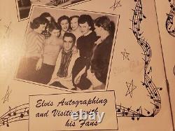 ELVIS PRESLEY 1956 FIRST CONCERT PROGRAM 1950s VERY RARE