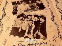 ELVIS PRESLEY 1956 FIRST CONCERT PROGRAM 1950s VERY RARE