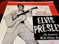 ELVIS PRESLEY 1956 FIRST CONCERT PROGRAM 1950s VERY RARE