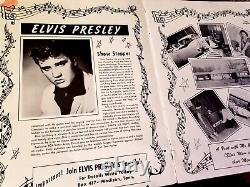 ELVIS PRESLEY 1956 FIRST CONCERT PROGRAM 1950s VERY RARE