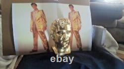 ELVIS PRESLEY 1956 GOLD STATUE 1961 VERY RARE Only made for News and Radio