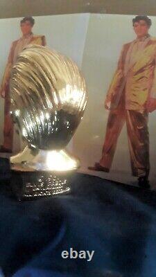 ELVIS PRESLEY 1956 GOLD STATUE 1961 VERY RARE Only made for News and Radio