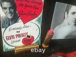 ELVIS PRESLEY 1956 LIPSTICK Super RARE COLOR HEARTBREAK PINK 1950s ORIGINAL