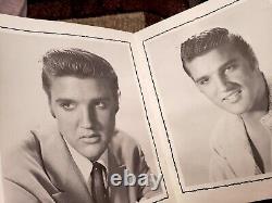 ELVIS PRESLEY 1956 ORIGINAL Concert PROGRAM and Poster 1950s RARE GORGEOUS