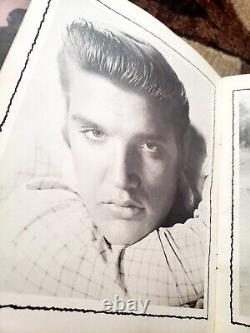 ELVIS PRESLEY 1956 ORIGINAL Concert PROGRAM and Poster 1950s RARE GORGEOUS