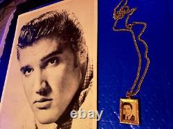 ELVIS PRESLEY 1956 RARE CHARM NECKLACE 1950s ORIGINAL