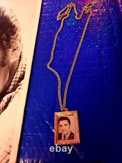 ELVIS PRESLEY 1956 RARE CHARM NECKLACE 1950s ORIGINAL