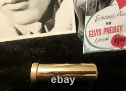 ELVIS PRESLEY 1956 RARE LIPSTICK HOUND DOG ORANGE NICE 1950s Vintage Elvis