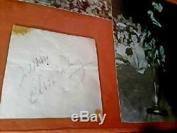 ELVIS PRESLEY 1956 SIGNED PAPER ORIGINAL VINTAGE ELVIS RARE 1950s