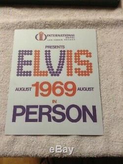 ELVIS PRESLEY 1969 INTERNATIONAL HOTEL BOX COMPLETE WithSEALED LP'S MEGA RARE NM
