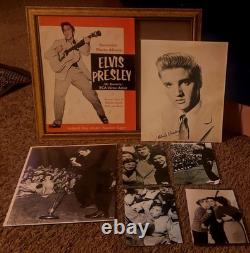 ELVIS PRESLEY 1ST Rca CONCERT TOUR PROGRAM SUPER RARE 1956 ORIGINAL