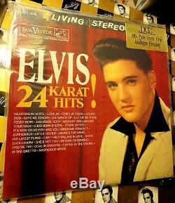 ELVIS PRESLEY 24 KARAT HITS! DCC Audiophile Vinyl 2 LP Ltd. Ed #'d SEALED RARE