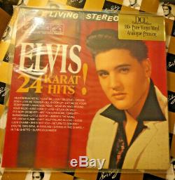 ELVIS PRESLEY 24 KARAT HITS! DCC Audiophile Vinyl 2 LP Ltd. Ed #'d SEALED RARE