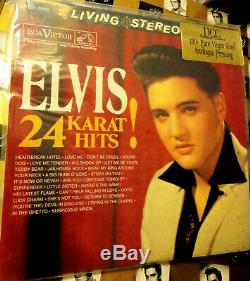 ELVIS PRESLEY 24 KARAT HITS! DCC Audiophile Vinyl 2 LP Ltd. Ed #'d SEALED RARE