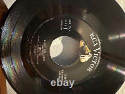ELVIS PRESLEY 2EP EPB-1254 Rare Debut Double 45 with Original Hard Cover