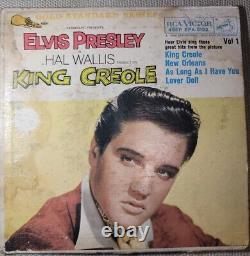 ELVIS PRESLEY 45 EPA-5122 Hal Wallis King Creole! RARE LPM 1958 RCA Victor