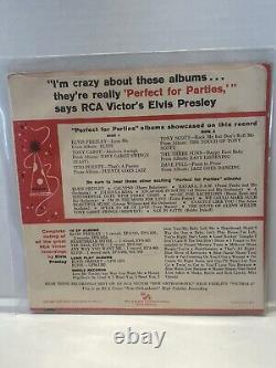 ELVIS PRESLEY 45 EP-RCA VICTOR #SPA-7-37 Perfect For Parties Rare Promotional