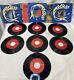 Elvis Presley 45 Rpm Lot 7 Red Label Gold Standard Vg? Jailhouse Rock? Rare
