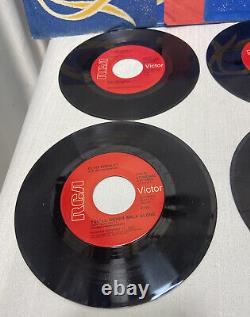 ELVIS PRESLEY 45 Rpm Lot 7 RED Label GOLD STANDARD VG? Jailhouse rock? Rare