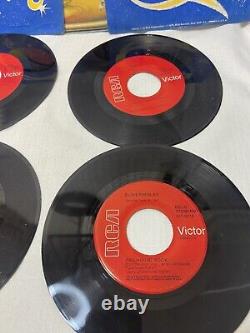 ELVIS PRESLEY 45 Rpm Lot 7 RED Label GOLD STANDARD VG? Jailhouse rock? Rare