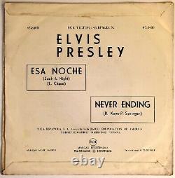 ELVIS PRESLEY 7 45 Such A Night Never Ending 1964 RCA 47-8400 MEGA RARE