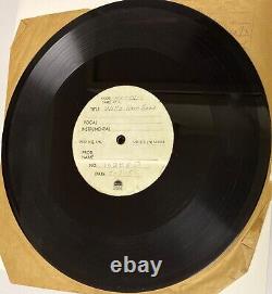 ELVIS PRESLEY? ACETATE? THE WALLS HAVE EARS? © 1961 Ultra RARE Excellent