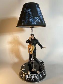ELVIS PRESLEY ANIMATED DANCES & SINGS'68 COMEBACK LAMP Vintage Rare WORKS