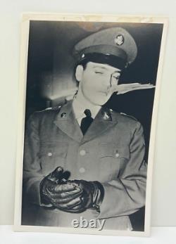 ELVIS PRESLEY AUTHENTIC ORIGNAL 5x8 PHOTO 1958 Military Service GERMANY RARE