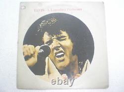 ELVIS PRESLEY A LEGENDARY PERFORMER RARE LP record vinyl INDIA INDIAN 111 VG+