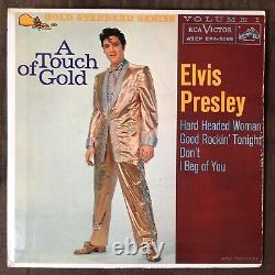 ELVIS PRESLEY A Touch of Gold EP EPA-5088 RARE Maroon Labels! TOP EX COPY