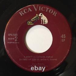 ELVIS PRESLEY A Touch of Gold EP EPA-5088 RARE Maroon Labels! TOP EX COPY