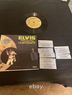 ELVIS PRESLEY Aloha From Hawaii VIA SATELITE COMPACT 33 RARE! Juke Box