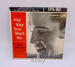 ELVIS PRESLEY Any Way You Want Me EPA-965 Extremely RARE NO DOG LABEL 1956