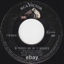 ELVIS PRESLEY Asi se baila el climb Ultra Rare PS 1964 1st press PERU 45
