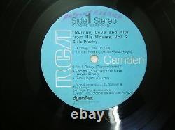 ELVIS PRESLEY BURNING LOVE RARE LP RECORD vinyl 1972 USA VG+
