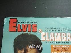 ELVIS PRESLEY CLAMBAKE LPM 3893 Vinyl Mint In Shrink Never Opened VERY RARE