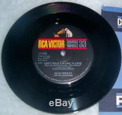 ELVIS PRESLEY Can't Help Falling In Love RCA Compact-33-Single Mega Rare OOP