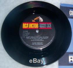ELVIS PRESLEY Can't Help Falling In Love RCA Compact-33-Single Mega Rare OOP
