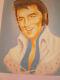 Elvis Presley Canvas Picture By Bill Tipton Very Rare