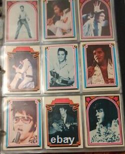 ELVIS PRESLEY Complete Set 66 Trading Cards 1978 Boxcar Near Mint or better
