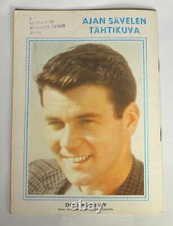 ELVIS PRESLEY Cover On Rare Old Finnish AJAN SÄVEL (Savel) Magazine #32 1958