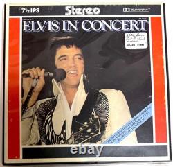 ELVIS PRESLEY ELVIS IN CONCERT Reel To Reel 4-Track 7 1/2 ips UltraRARE