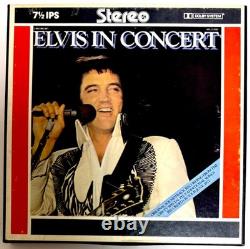 ELVIS PRESLEY ELVIS IN CONCERT Reel To Reel 4-Track 7 1/2 ips UltraRARE