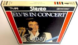 ELVIS PRESLEY ELVIS IN CONCERT Reel To Reel 4-Track 7 1/2 ips UltraRARE
