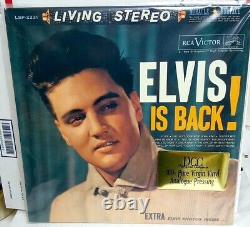 ELVIS PRESLEY ELVIS IS BACK! DCC Audiophile LP Sealed Ltd. Ed. #'d MINT RARE