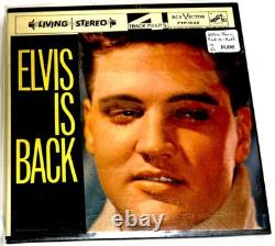 ELVIS PRESLEY ELVIS IS BACK Living STEREO Reel To Reel 4-Track 7 1/2 ips SS RARE