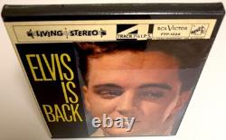 ELVIS PRESLEY ELVIS IS BACK Living STEREO Reel To Reel 4-Track 7 1/2 ips SS RARE