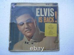 ELVIS PRESLEY ELVIS IS BACK rca mono 27171 RARE LP RECORD vinyl ENGLAND VG+