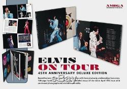 ELVIS PRESLEY ELVIS ON TOUR 45th Anniversary Edition 9 CD Rare + Book AMIGA