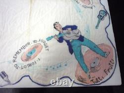 ELVIS PRESLEY ENTERPRISE ORIGINAL HANDKERCHIEF 1956 VERY RARE Blue Jacket